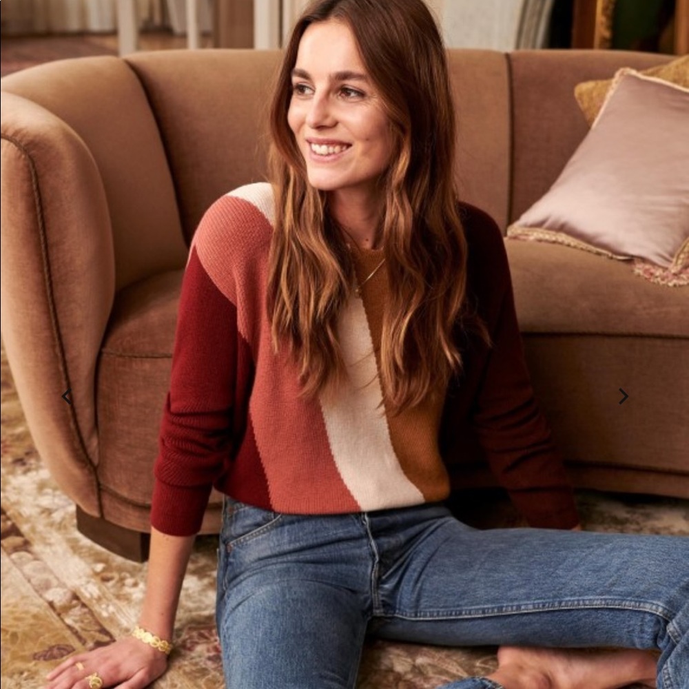 NWT Sezane Crepin Sweater (S)